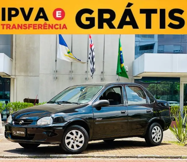 Carro Chevrolet Classic 2008 Corsa Sedan  Spirit 1.0 (Flex)