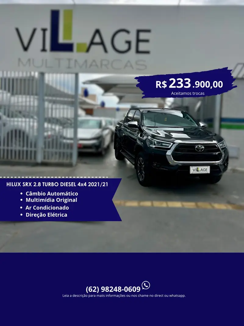 Toyota SRX 2.8 TDI CD 4x4 (Aut)