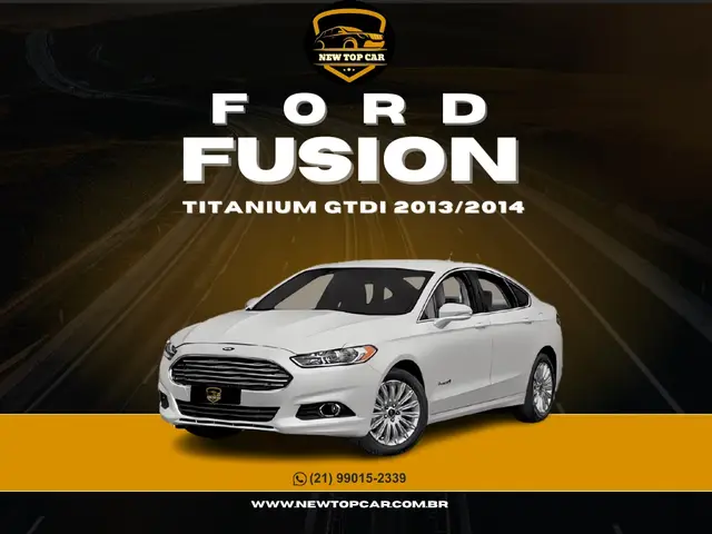 Carro Ford Fusion 2014 2.0 EcoBoost Titanium AWD (Aut)