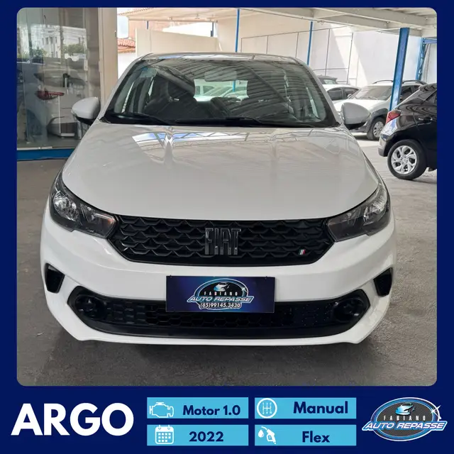 Carro Fiat Argo 2022 1.0