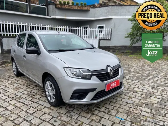 Carro Renault Sandero 2021 Life 1.0 12V SCe (Flex)