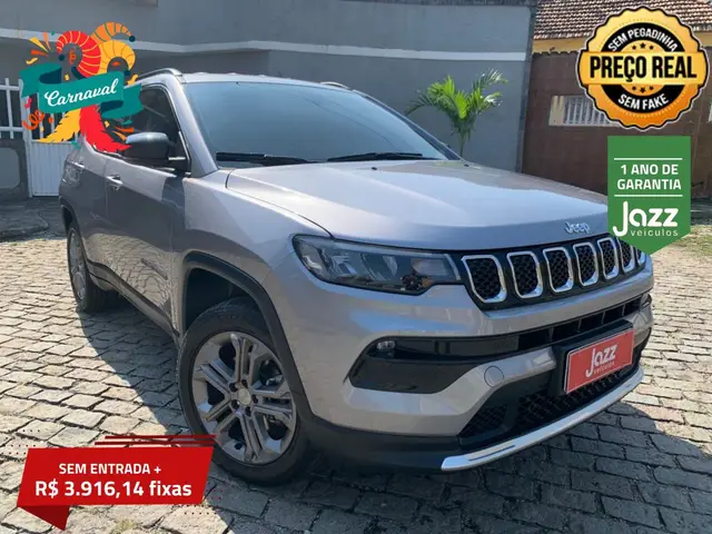 Carro Jeep Compass 2023 Longitude 1.3 T270 (Aut) (Flex)