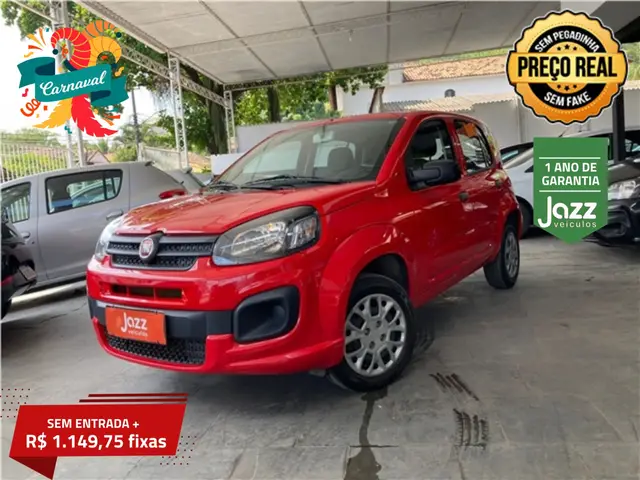 Carro Fiat Uno 2020 Attractive 1.0 8V (Flex) 4p