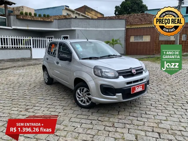 Carro Fiat Uno 2021 Attractive 1.0