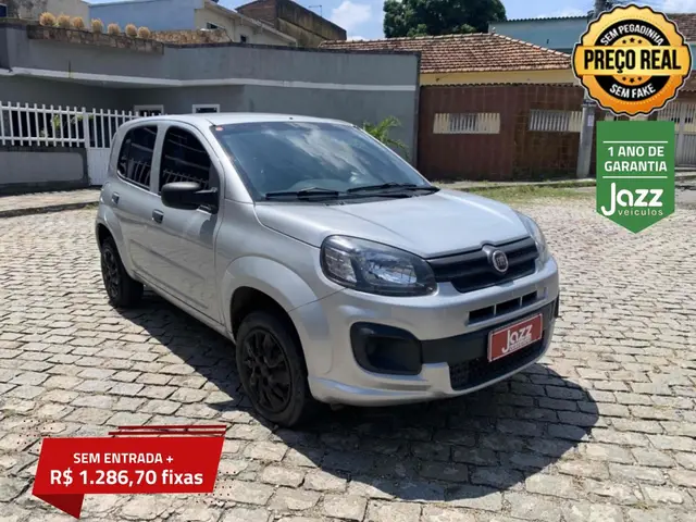 Carro Fiat Uno 2020 Attractive 1.0 8V (Flex) 4p