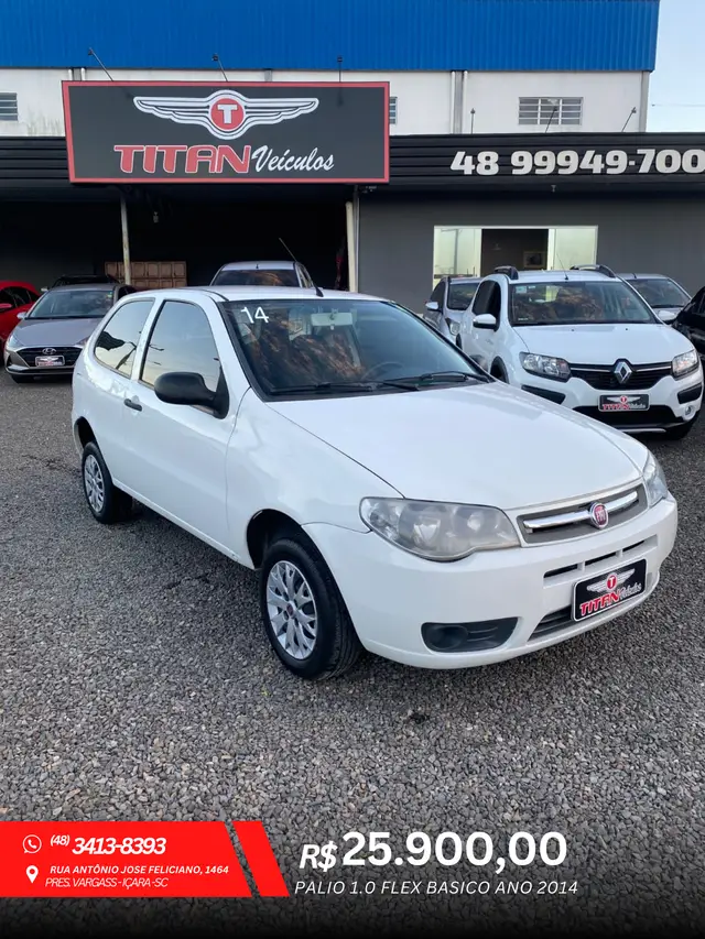 Carro Fiat Palio 2014 Fire 1.0 8V (Flex) 2p