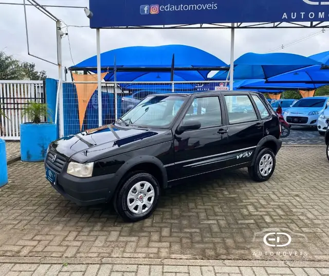 Carro Fiat Uno Mille 2008 Fire 1.0 (Flex) 4P