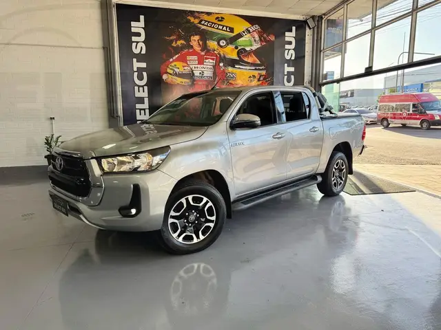 Carro Toyota Hilux Cabine Dupla 2021 SRV 2.8 TDI CD 4x4 (Aut)