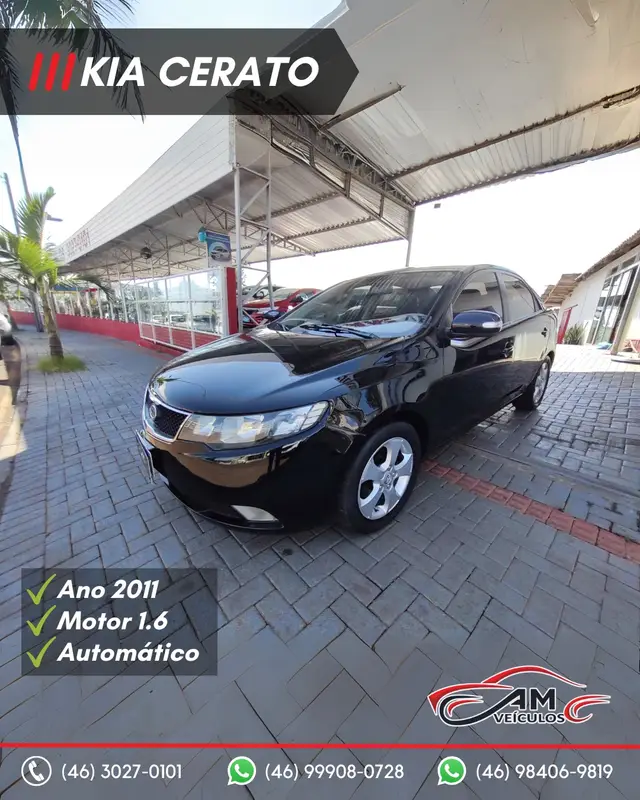 Carro Kia Cerato 2011 EX 1.6 16V ABS