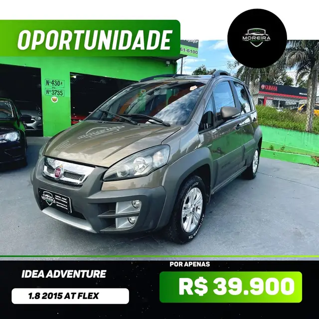 Carro Fiat Idea 2015 Adventure 1.8 16V E.TorQ (Flex)