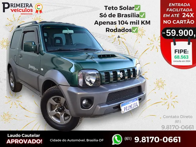 Carro Suzuki Jimny 2015 1.3 4WD 4All