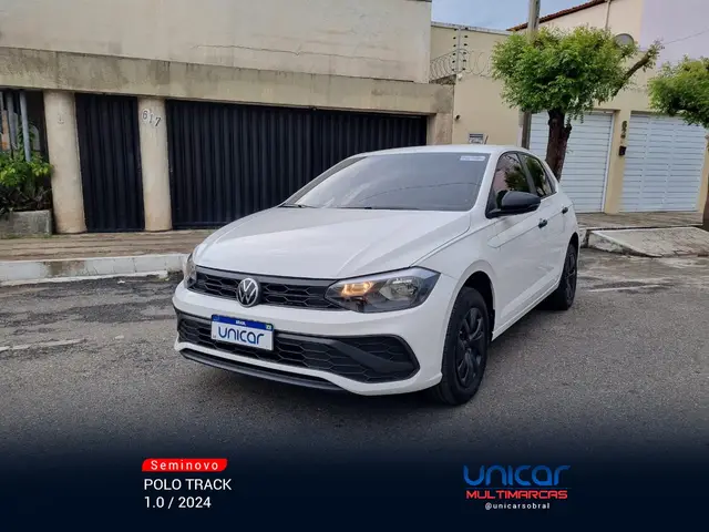 Carro Volkswagen Polo 2024 Track 1.0 Flex 12V 5p