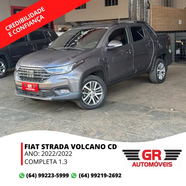 Carro Fiat Strada 2022 Volcano 1.3 CD (Flex)