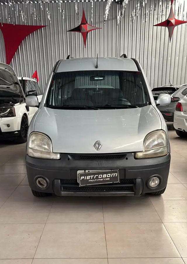 Carro Renault Kangoo Express 2007 1.6 16V Hi-Flex (com porta lateral corr.)