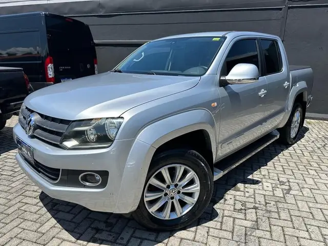 Carro Volkswagen Amarok 2013 2.0 CD 4x4 TDi Highline (Aut)