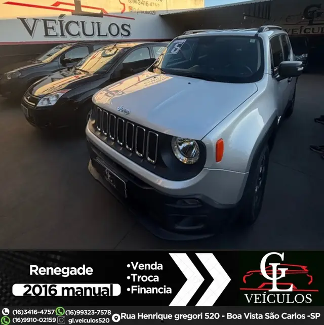 Carro Jeep Renegade 2016 1.8 4x2 (Flex)