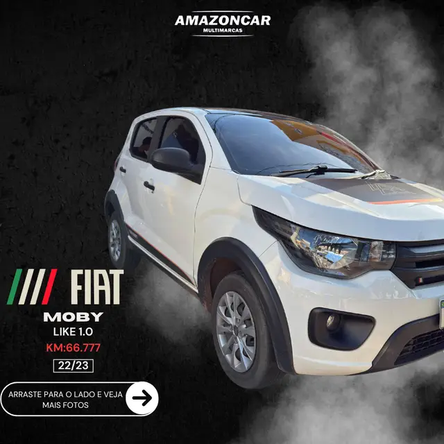Carro Fiat Mobi 2023 Like 1.0 (Flex)