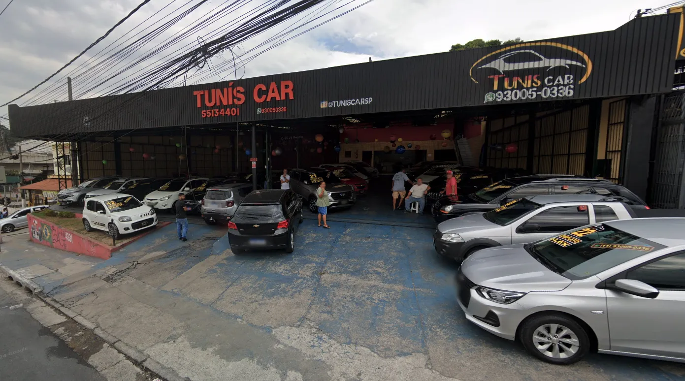 Fachada da loja Veículos à venda em Tunis Car - São Paulo - SP | Mobiauto