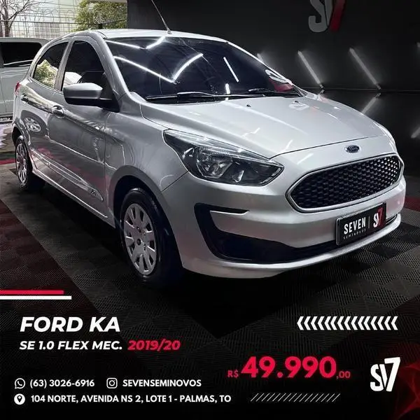 Carro Ford Ka 2020 1.0 SE (Flex)
