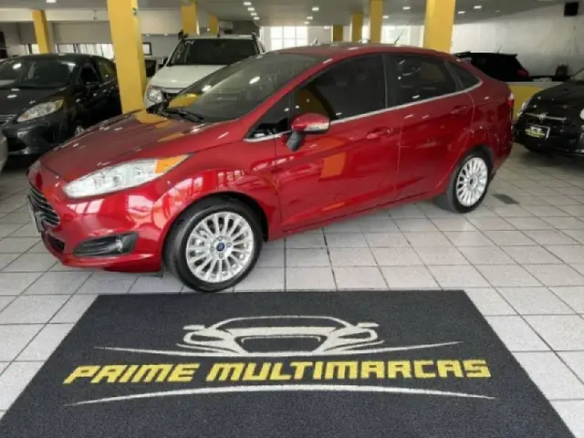 Carro Ford New Fiesta Sedan 2015 1.6 Titanium PowerShift (Flex)