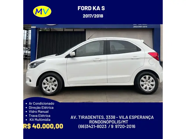 Carro Ford Ka 2018 1.0 SE (Flex)