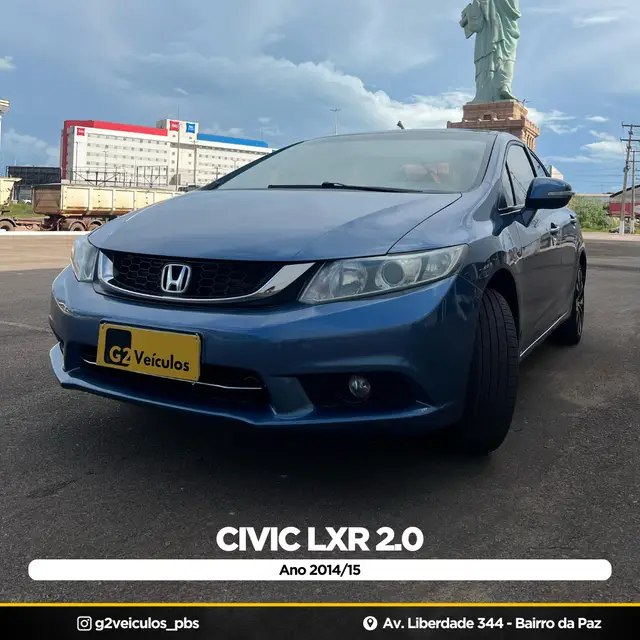 Carro Honda Civic 2015 LXR 2.0 i-VTEC (Aut) (Flex)