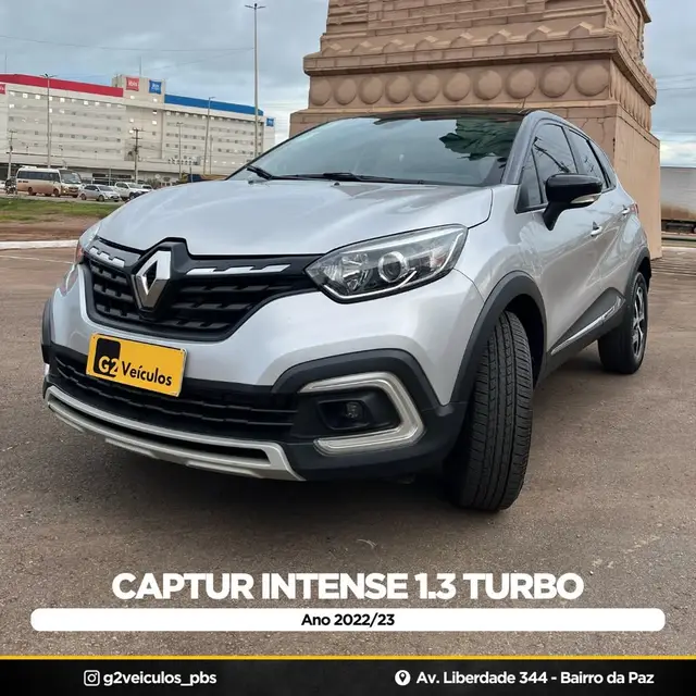 Carro Renault Captur 2023 Intense 1.3 Turbo (flex) (Aut)