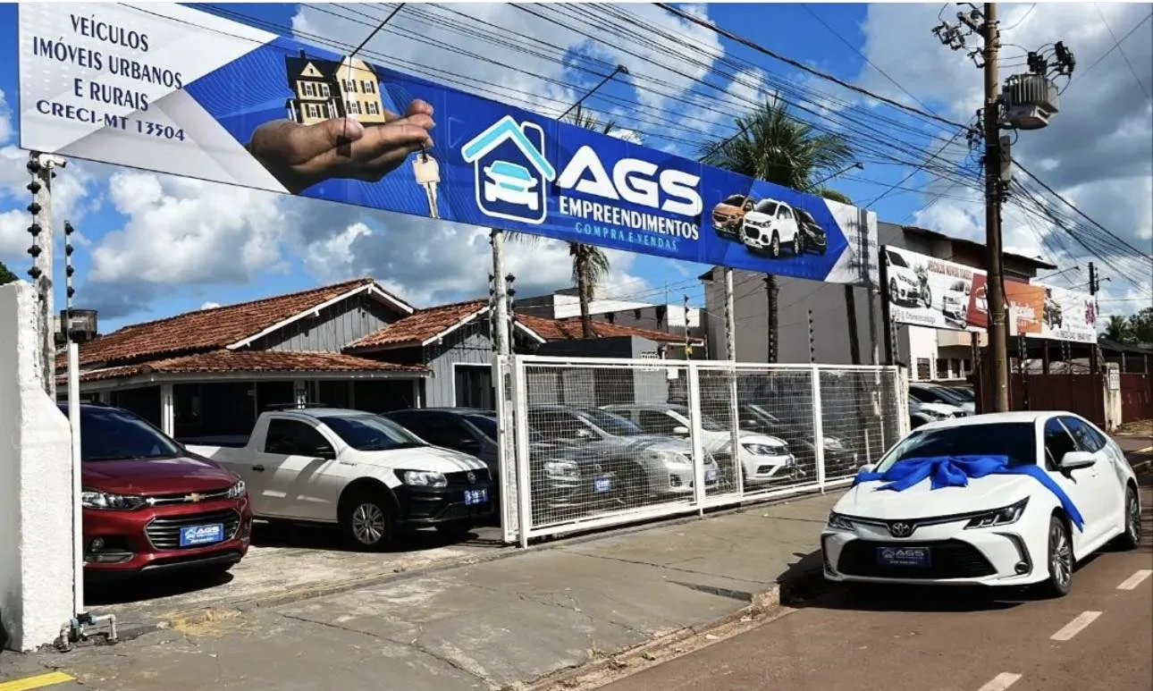 Fachada da loja Ags Empreendimentos - Tangará da Serra - MT