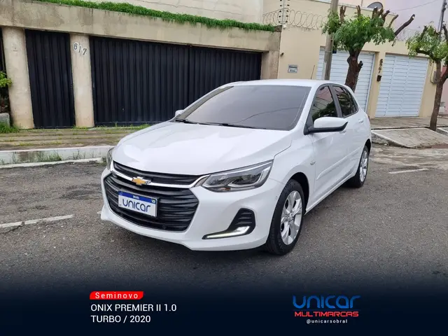 Carro Chevrolet Onix 2020 Premier II 1.0 Turbo (Flex) (Aut)