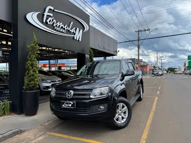 Carro Volkswagen Amarok 2016 2.0 CD 4x4 TDi Trendline (Aut)