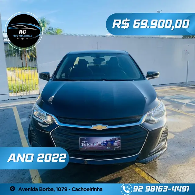 Carro Chevrolet Onix Plus 2022 1.0 LT (Flex)
