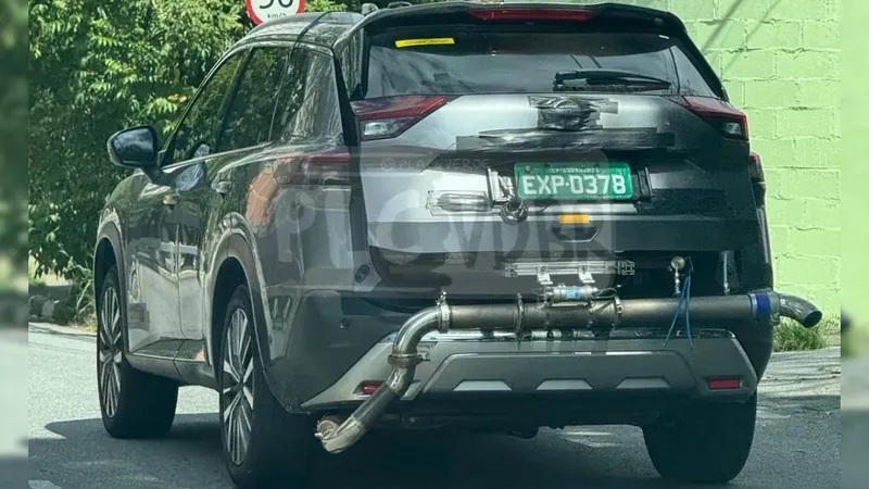 Flagra: Novo Nissan X-Trail surge em testes finais para brigar com BYD e GWM