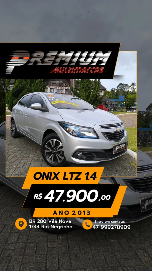 Carro Chevrolet Onix 2013 1.4 LTZ SPE/4