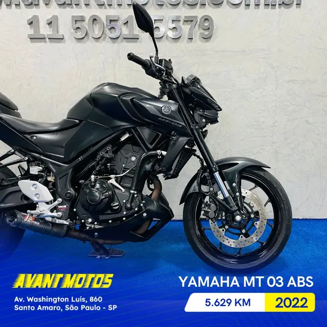 Moto Yamaha MT-03 2022 ABS