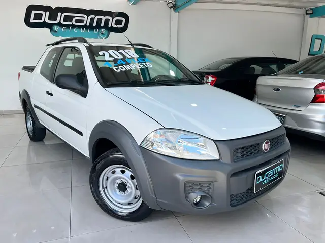 Carro Fiat Strada 2018 Hard Working 1.4 (Flex) (Cabine Dupla)