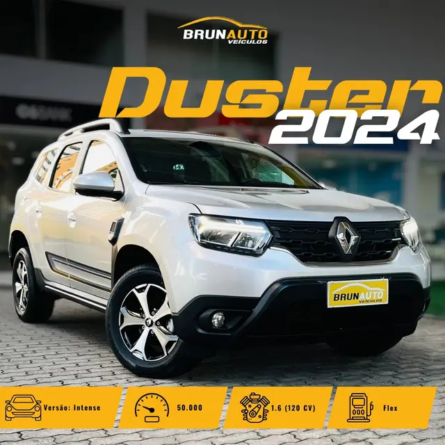 Carro Renault Duster Plus 2024 Intense 1.6 (Aut.)