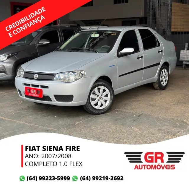 Carro Fiat Siena 2008 Fire 1.0 8V (Flex)