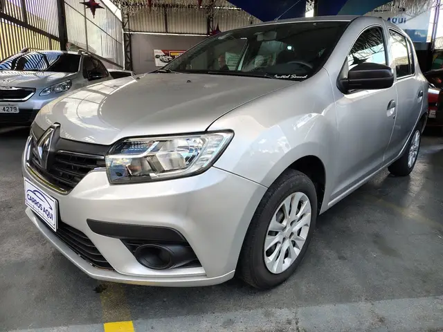 Carro Renault Sandero 2021 Life 1.0 12V SCe (Flex)