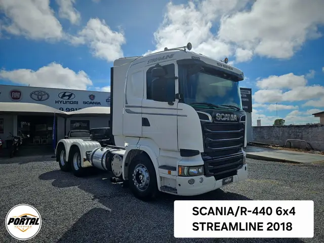 Carro Scania R 440 2018 R-440 A 6X2 2p (E5)