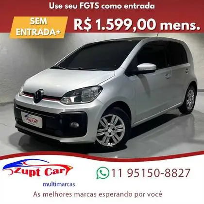 Carro Volkswagen Up! 2018 1.0 12v E-Flex move up!