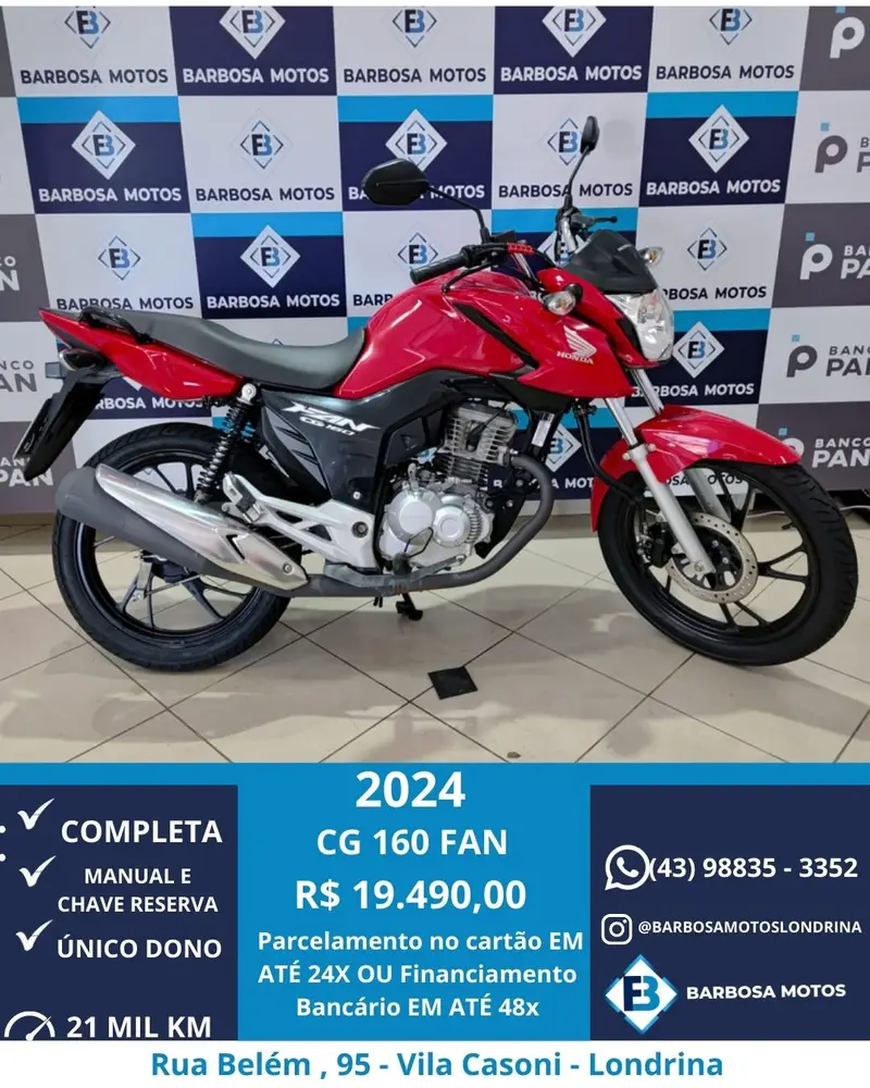 Honda CG 160 Fan