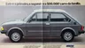 Fiat 147 S500.000 era edição que comemorou 500.000 Fiat fabricados no Brasil