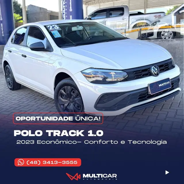 Carro Volkswagen Polo 2023 Track 1.0 Flex 12V 5p