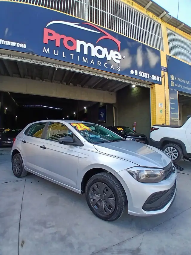 Carro Volkswagen Polo 2024 Track 1.0 Flex 12V 5p