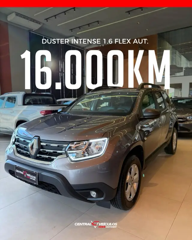 Carro Renault Duster 2024 Intense 1.6 16V (Flex) (Aut)