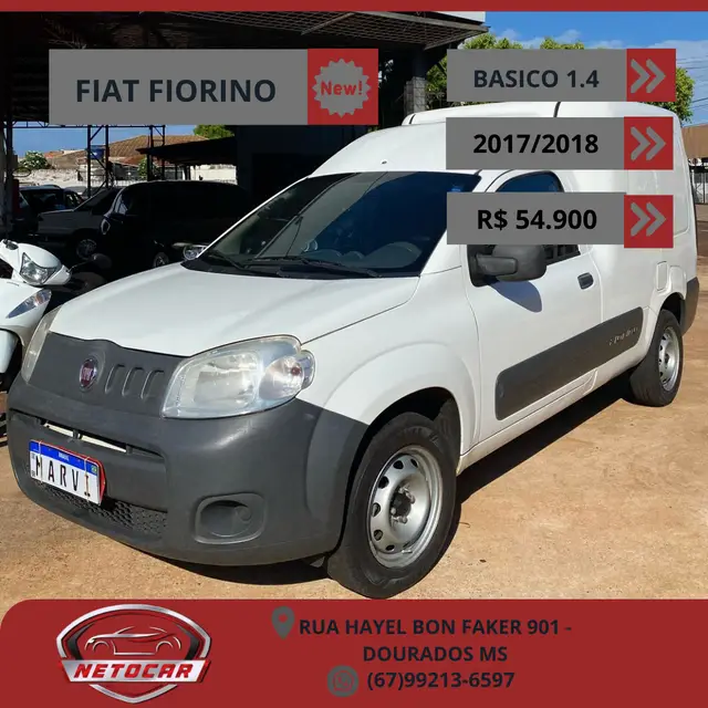 Carro Fiat Fiorino 2016 Furgão 1.4 Evo (Flex)