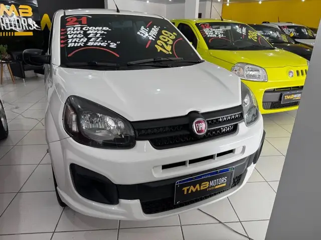 Carro Fiat Uno 2021 Attractive 1.0