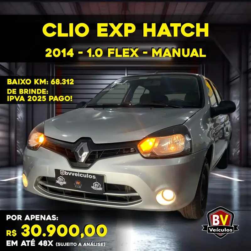 Renault Clio Expression 1.0 16V (Flex)