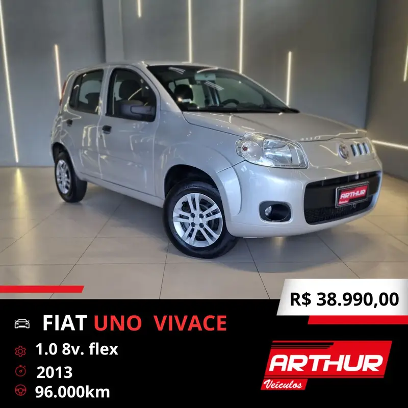 Fiat Uno Vivace 1.0 8V (Flex) 4p