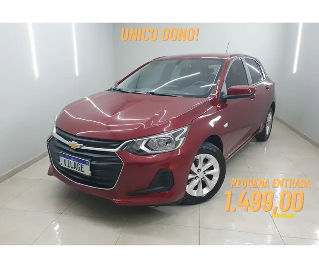 Carro Chevrolet Onix 2021 LT 1.0 Turbo (Flex)